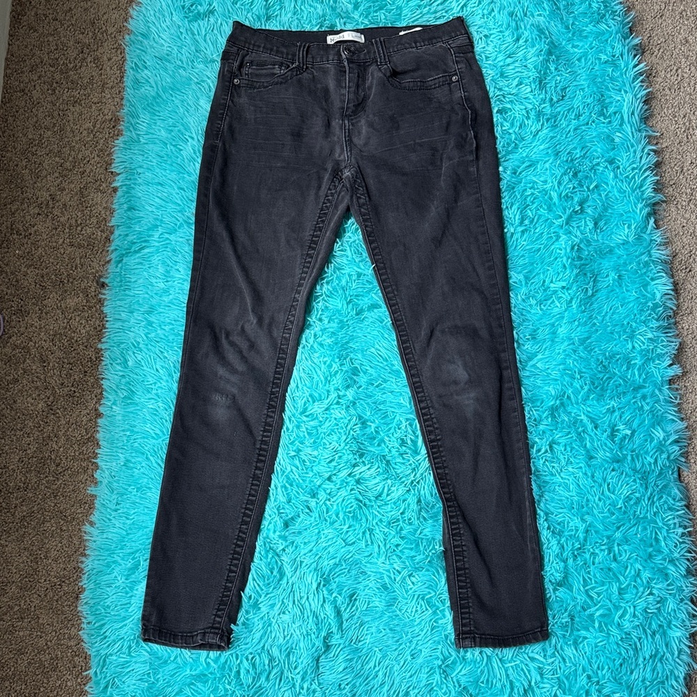 Mudd Women's Dark Gray Skinny Jeans